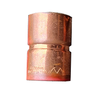 Image of an approved flared compression fitting