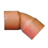 Image of an approved flared compression fitting